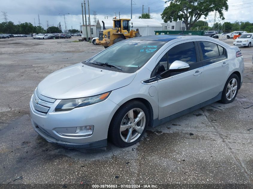 1G1RB6E46CU102764 | 2012 CHEVROLET VOLT