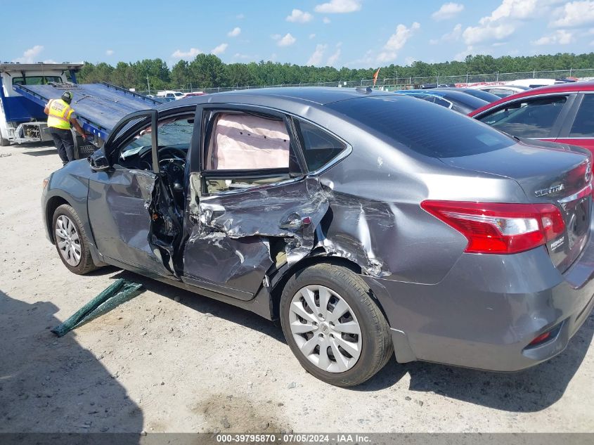 2016 Nissan Sentra Sv VIN: 3N1AB7AP1GY229163 Lot: 39795870