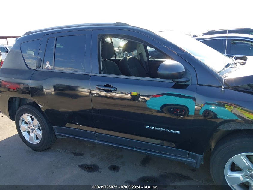 2014 Jeep Compass Sport VIN: 1C4NJCBA3ED843345 Lot: 39795872