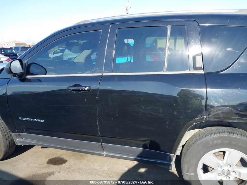 2014 Jeep Compass Sport VIN: 1C4NJCBA3ED843345 Lot: 39795872