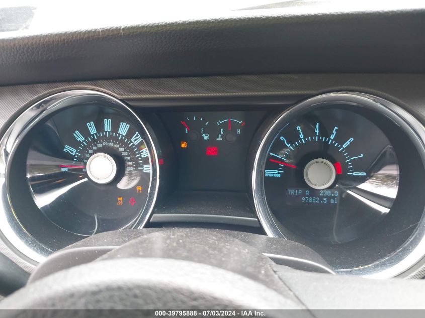 2012 Ford Mustang V6 VIN: 1ZVBP8AM4C5207127 Lot: 39795888