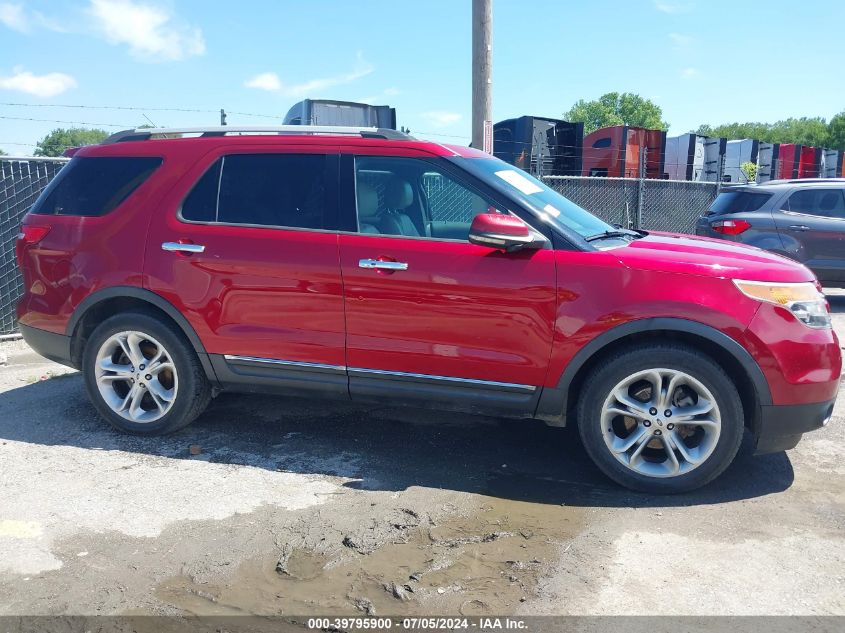 2013 Ford Explorer Limited VIN: 1FM5K8F86DGA38840 Lot: 39795900