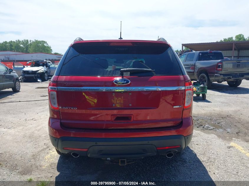 2013 Ford Explorer Limited VIN: 1FM5K8F86DGA38840 Lot: 39795900