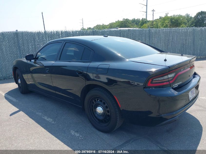 2018 Dodge Charger Police Awd VIN: 2C3CDXKT2JH216256 Lot: 39795916