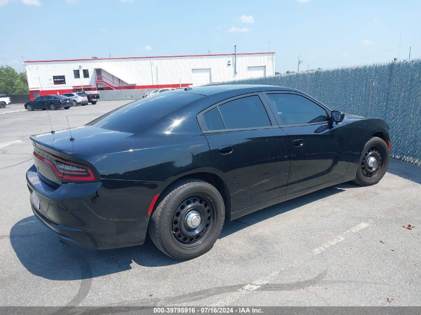 2018 Dodge Charger Police Awd VIN: 2C3CDXKT2JH216256 Lot: 39795916