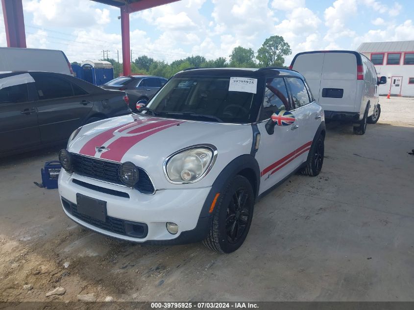 2013 Mini Countryman Cooper S VIN: WMWZC5C56DWP31308 Lot: 39795925