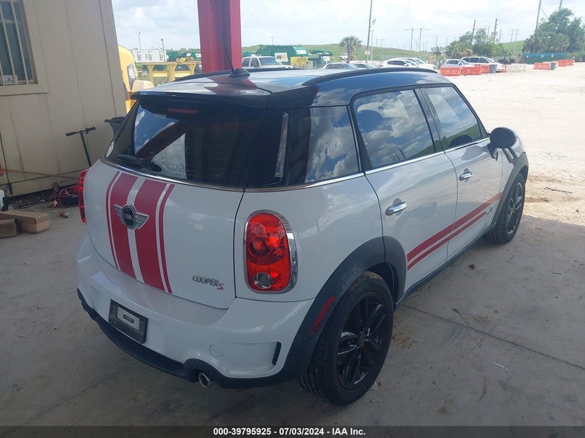2013 Mini Countryman Cooper S VIN: WMWZC5C56DWP31308 Lot: 39795925