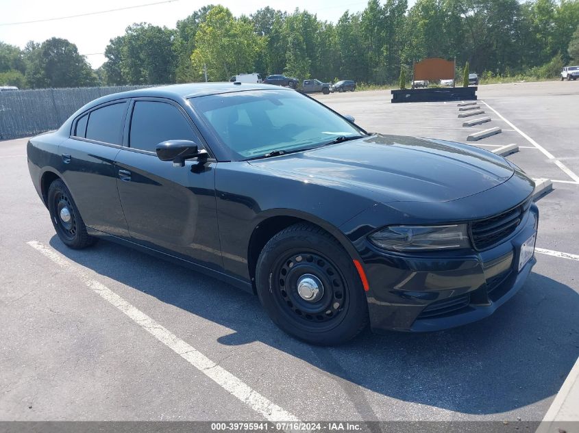 2018 Dodge Charger Police Awd VIN: 2C3CDXKT4JH216257 Lot: 39795941