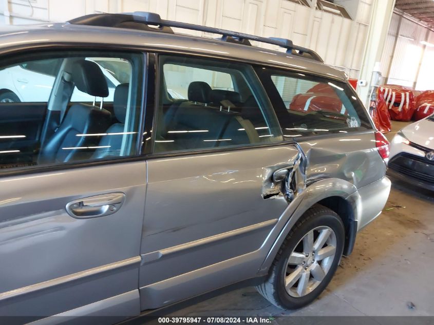 2008 Subaru Outback 2.5I Limited/2.5I Limited L.l. Bean Edition VIN: 4S4BP62C887338601 Lot: 39795947