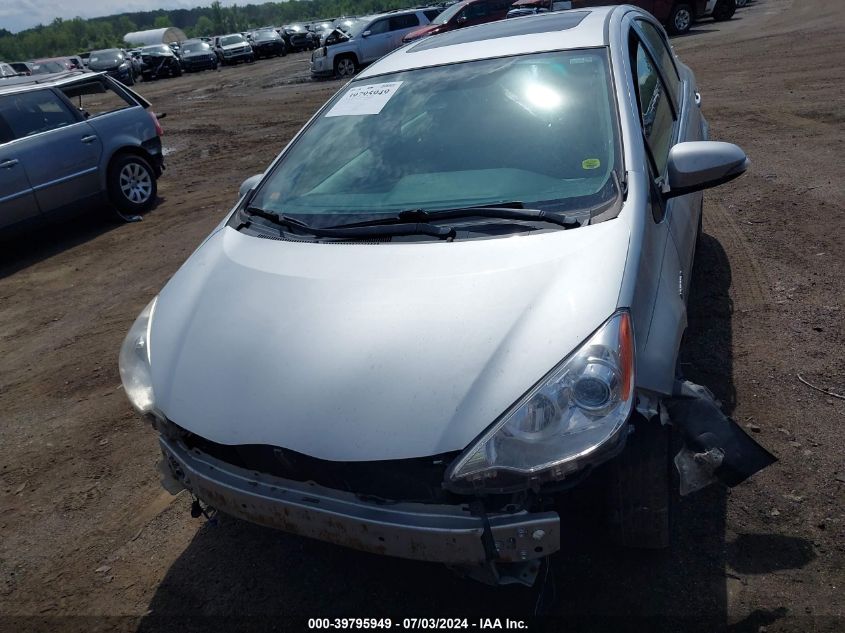 2013 Toyota Prius C Four VIN: JTDKDTB35D1044517 Lot: 39795949