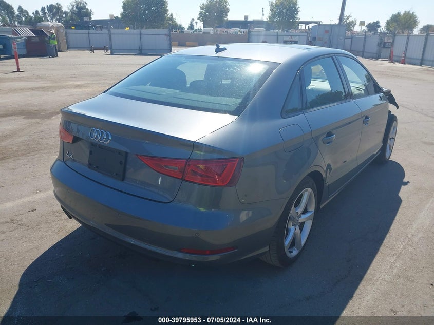 2016 Audi A3 1.8T Premium VIN: WAUA7GFF7G1022051 Lot: 39795953