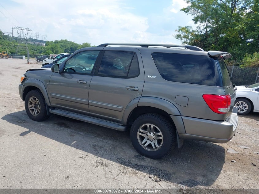 2005 Toyota Sequoia Sr5 V8 VIN: 5TDBT44A25S253500 Lot: 39795972