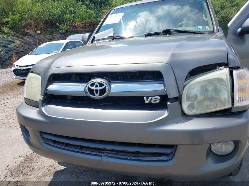 2005 Toyota Sequoia Sr5 V8 VIN: 5TDBT44A25S253500 Lot: 39795972