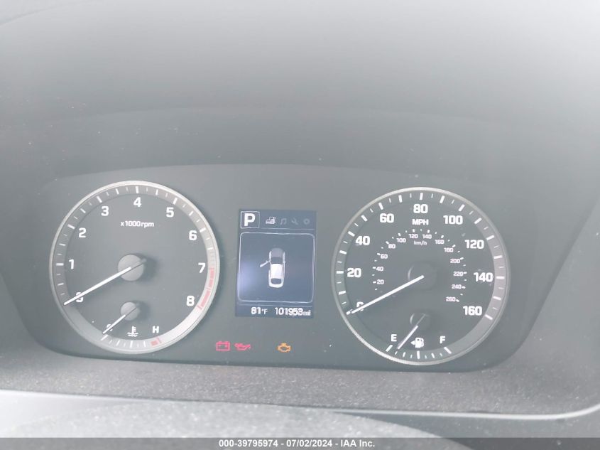 2016 Hyundai Sonata Se VIN: 5NPE24AF9GH335037 Lot: 39795974