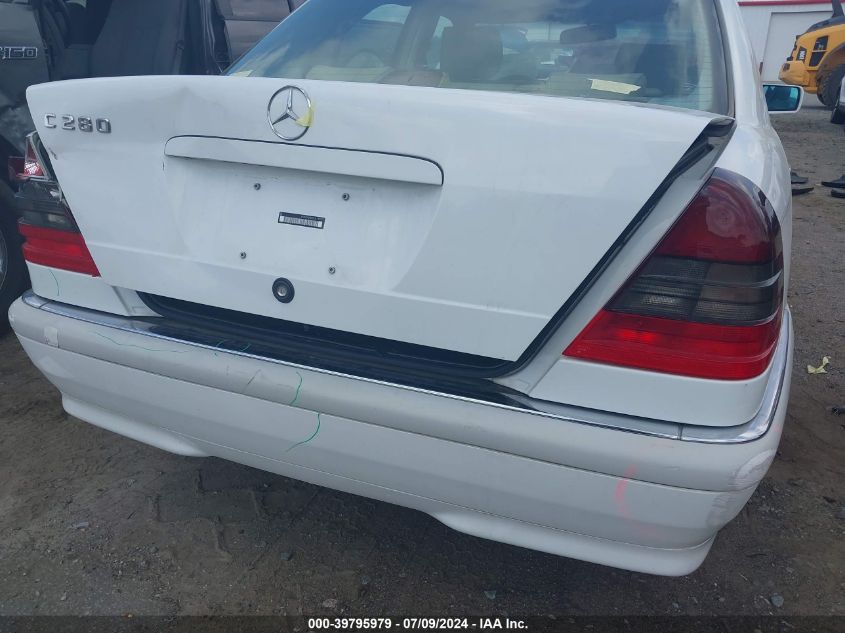 1999 Mercedes-Benz C 280 VIN: WDBHA29GXXA710764 Lot: 39795979