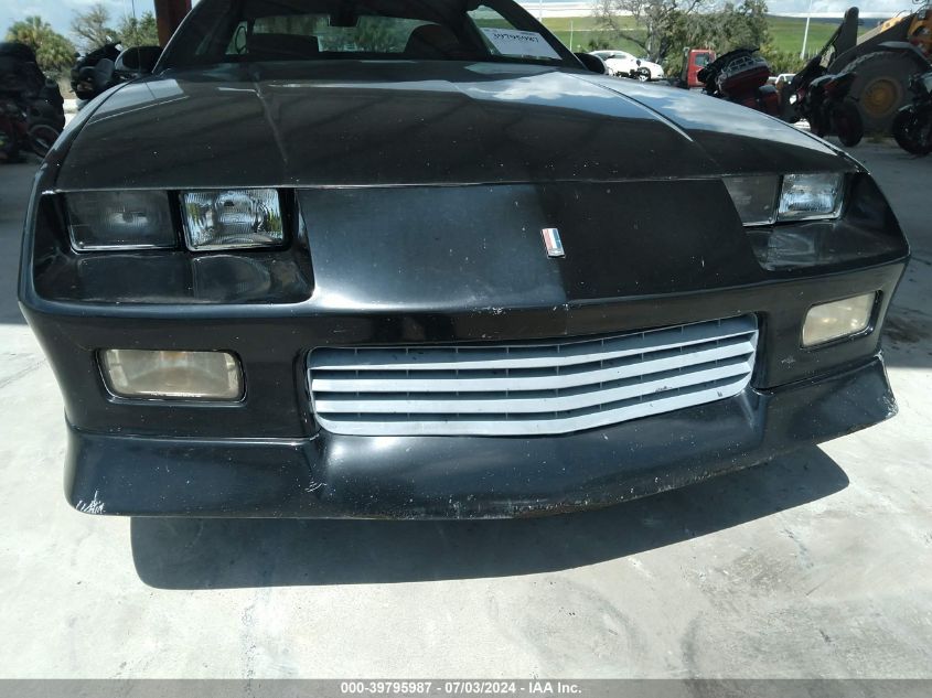 1991 Chevrolet Camaro Rs VIN: 1G1FP23T7ML168108 Lot: 39795987