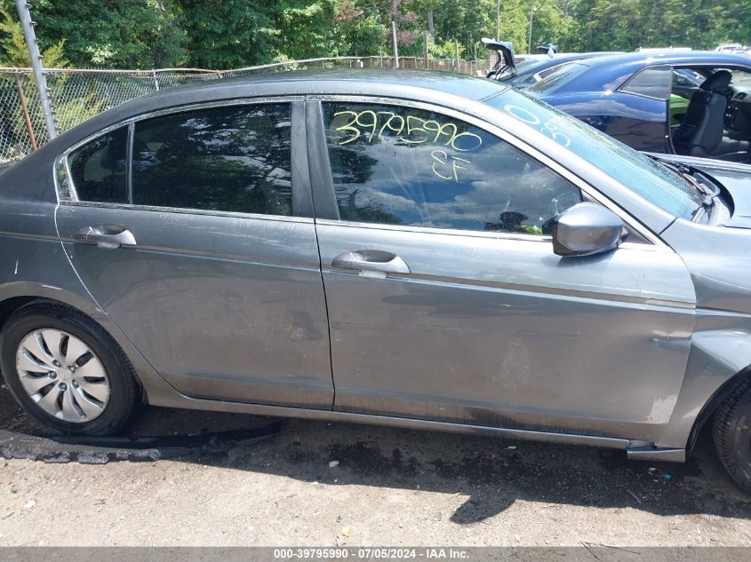 2010 Honda Accord 2.4 Lx VIN: 1HGCP2F38AA078044 Lot: 39795990