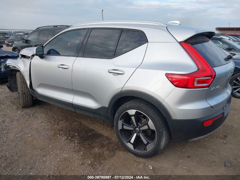 2019 Volvo Xc40 T5 Momentum VIN: YV4162UK1K2131372 Lot: 39795997