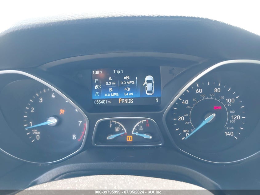 2016 Ford Focus Se VIN: 1FADP3KE3GL225714 Lot: 39795999