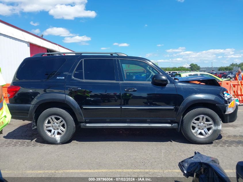 2007 Toyota Sequoia Sr5 V8 VIN: 5TDBT44A97S283161 Lot: 39796004