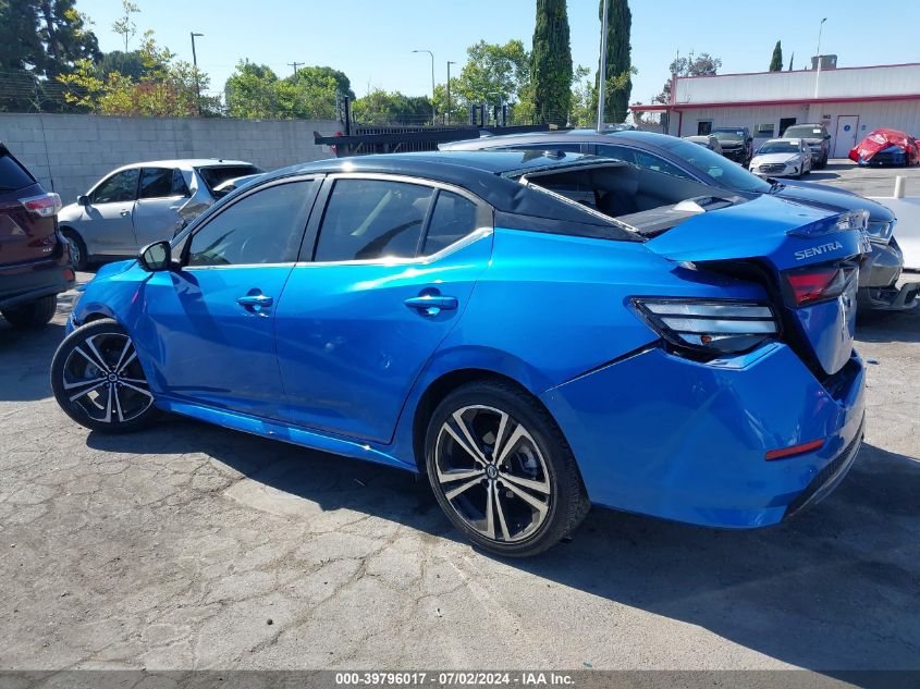 2021 Nissan Sentra Sr Xtronic Cvt VIN: 3N1AB8DV7MY205073 Lot: 39796017