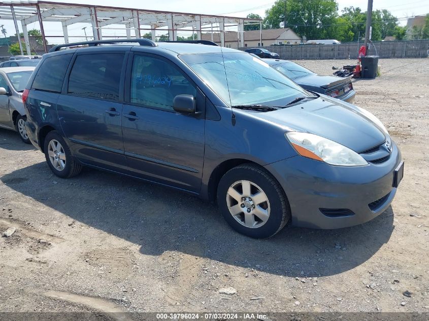 2010 Toyota Sienna Le VIN: 5TDKK4CC2AS312450 Lot: 39796024