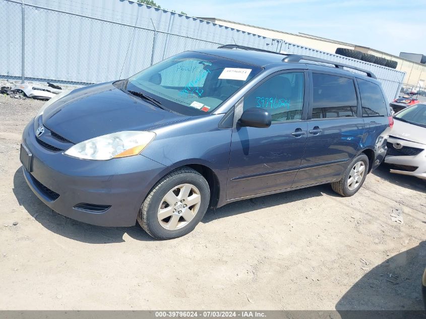 2010 Toyota Sienna Le VIN: 5TDKK4CC2AS312450 Lot: 39796024