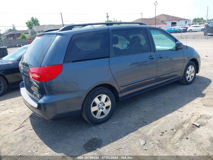 2010 Toyota Sienna Le VIN: 5TDKK4CC2AS312450 Lot: 39796024