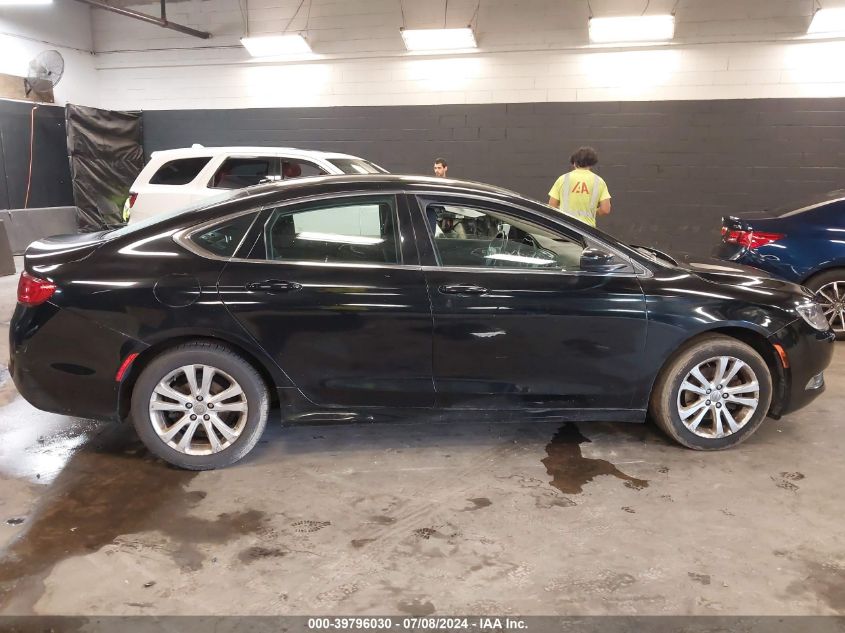 2015 Chrysler 200 Limited VIN: 1C3CCCAB2FN747699 Lot: 39796030