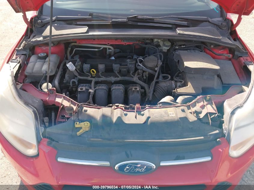 2012 Ford Focus Se VIN: 1FAHP3F25CL347227 Lot: 39796034