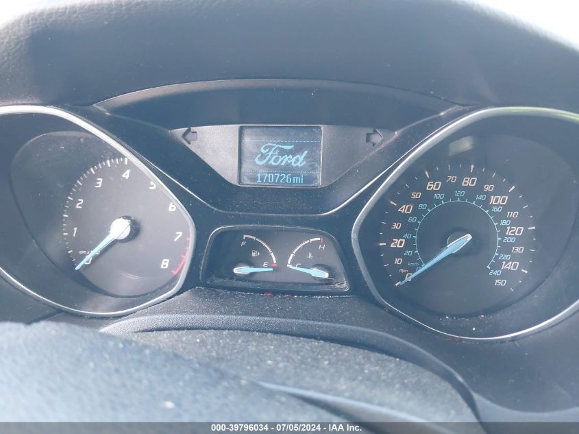 2012 Ford Focus Se VIN: 1FAHP3F25CL347227 Lot: 39796034