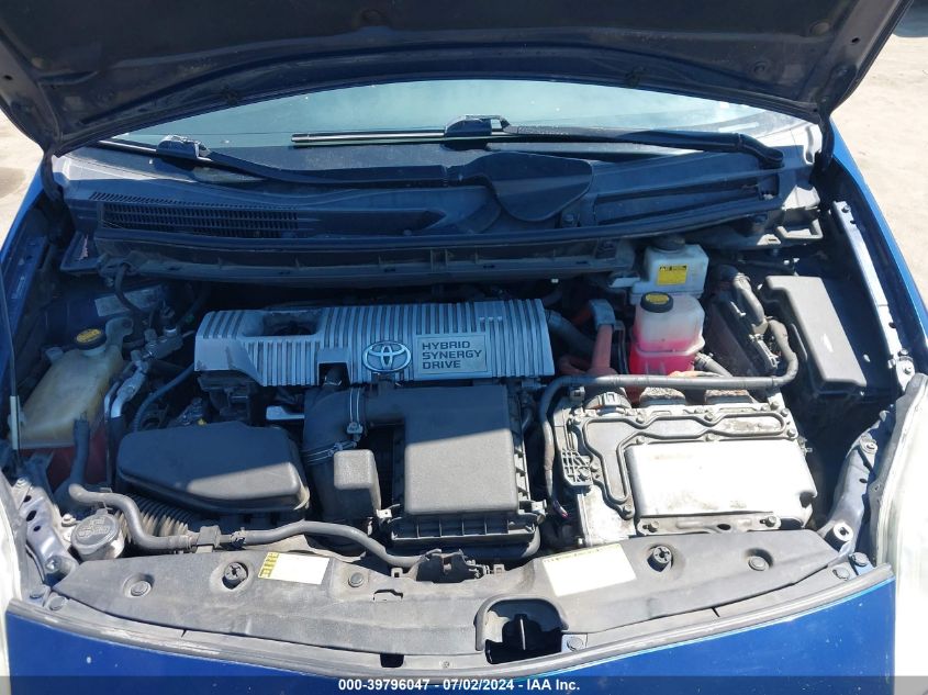 2011 Toyota Prius Three VIN: JTDKN3DU6B0317146 Lot: 39796047