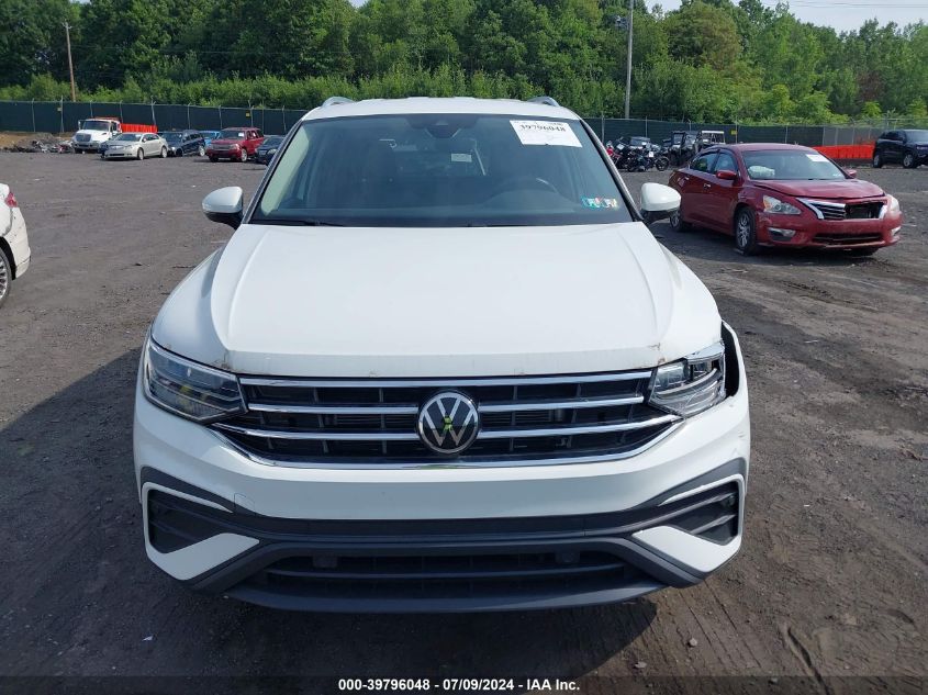 2022 VOLKSWAGEN TIGUAN 2.0T SE - 3VV2B7AX1NM070412