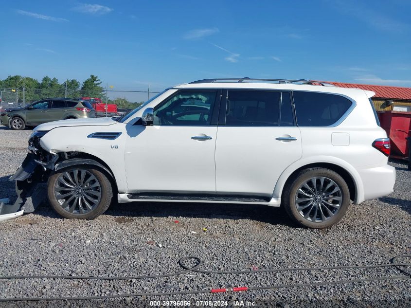 2022 Nissan Armada Platinum 4Wd VIN: JN8AY2DB6N9811071 Lot: 39796056