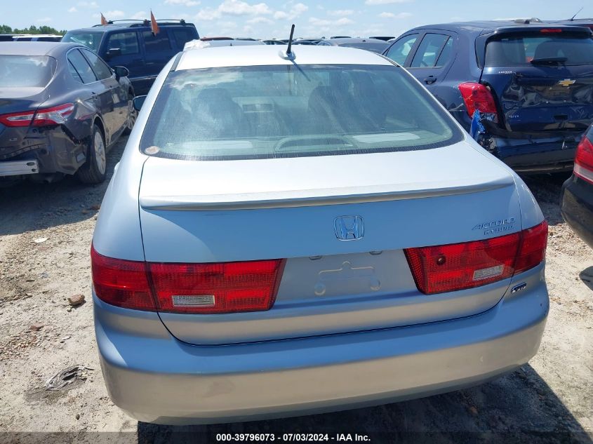 JHMCN36415C012270 | 2005 HONDA ACCORD HYBRID