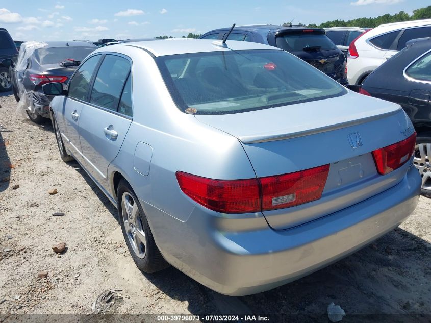 JHMCN36415C012270 | 2005 HONDA ACCORD HYBRID