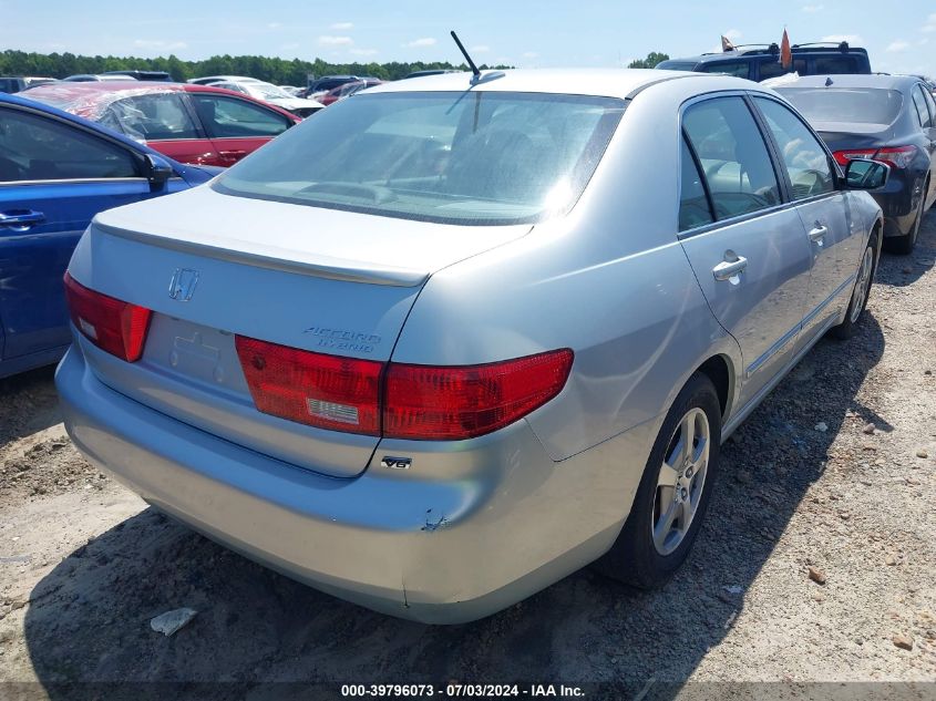 JHMCN36415C012270 | 2005 HONDA ACCORD HYBRID