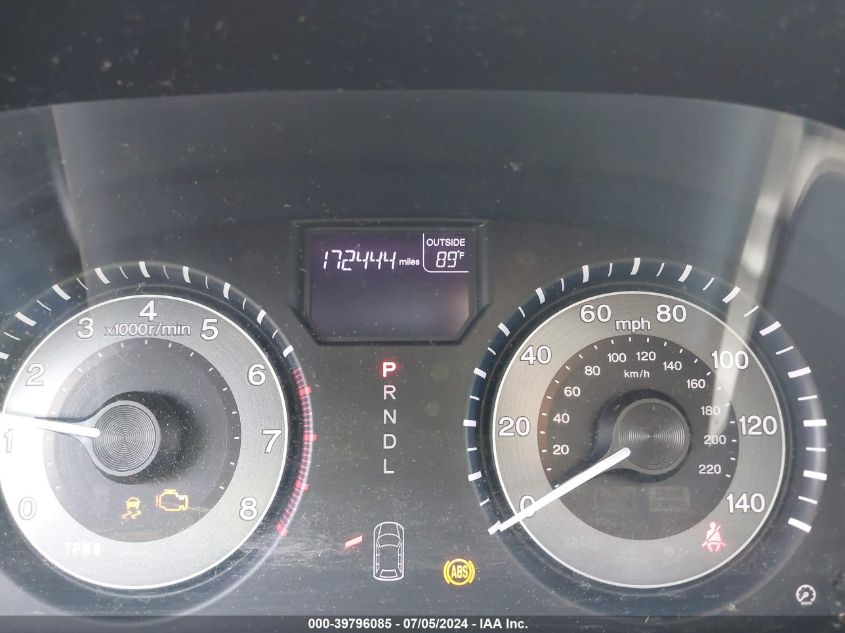 2012 Honda Odyssey Ex-L VIN: 5FNRL5H68CB121448 Lot: 39796085