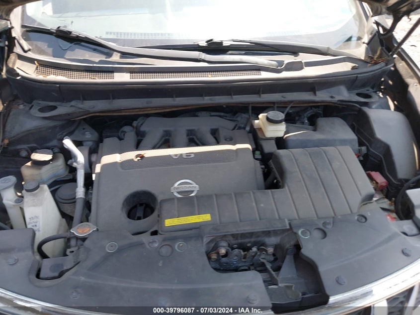 2011 Nissan Murano Sl VIN: JN8AZ1MWXBW177450 Lot: 39796087