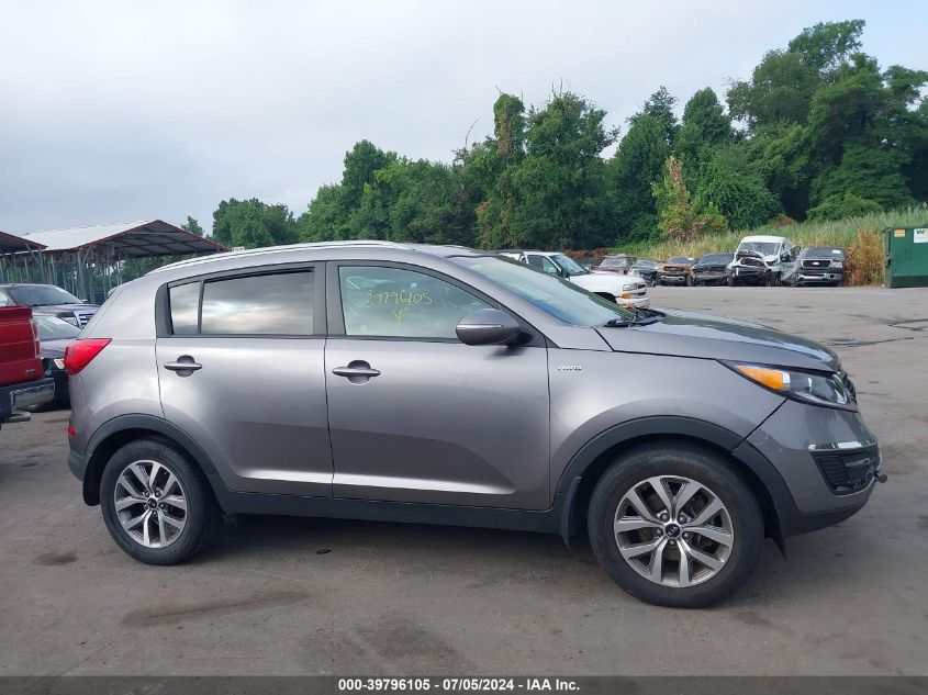 2014 Kia Sportage Lx VIN: KNDPBCAC3E7547538 Lot: 39796105