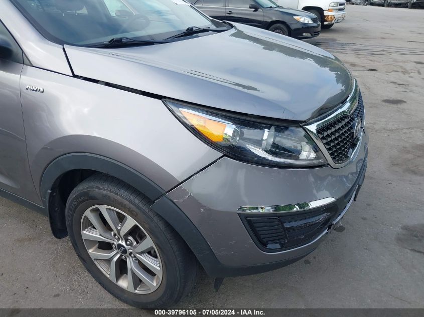 2014 Kia Sportage Lx VIN: KNDPBCAC3E7547538 Lot: 39796105