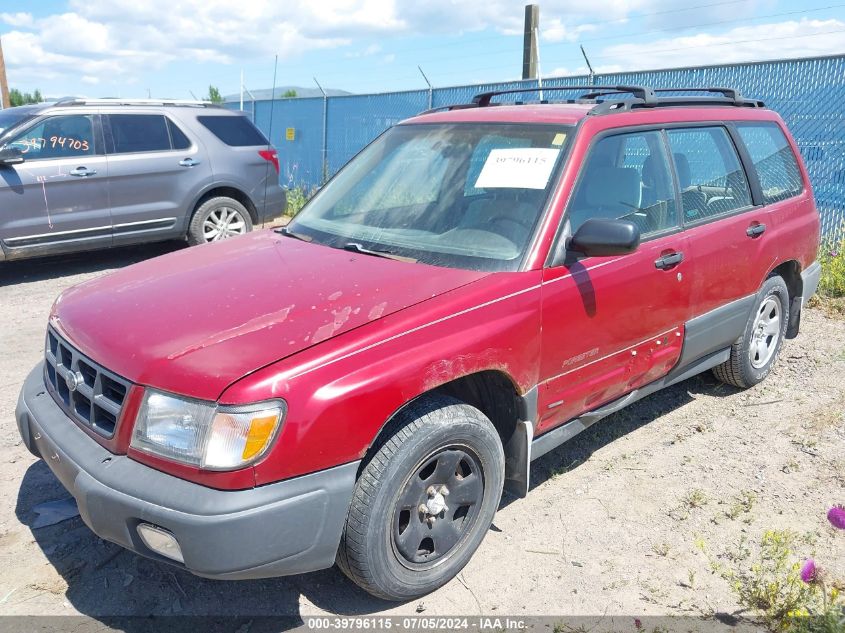1999 Subaru Forester L VIN: JF1SF6350XG718611 Lot: 39796115
