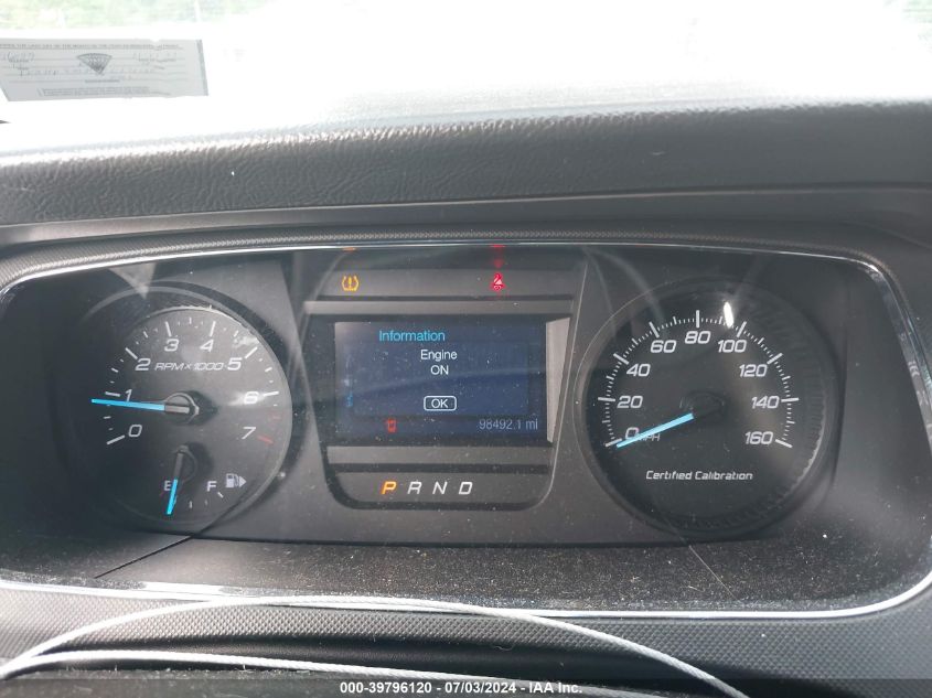 2015 Ford Taurus Police Interceptor VIN: 1FAHP2MKXFG178185 Lot: 39796120