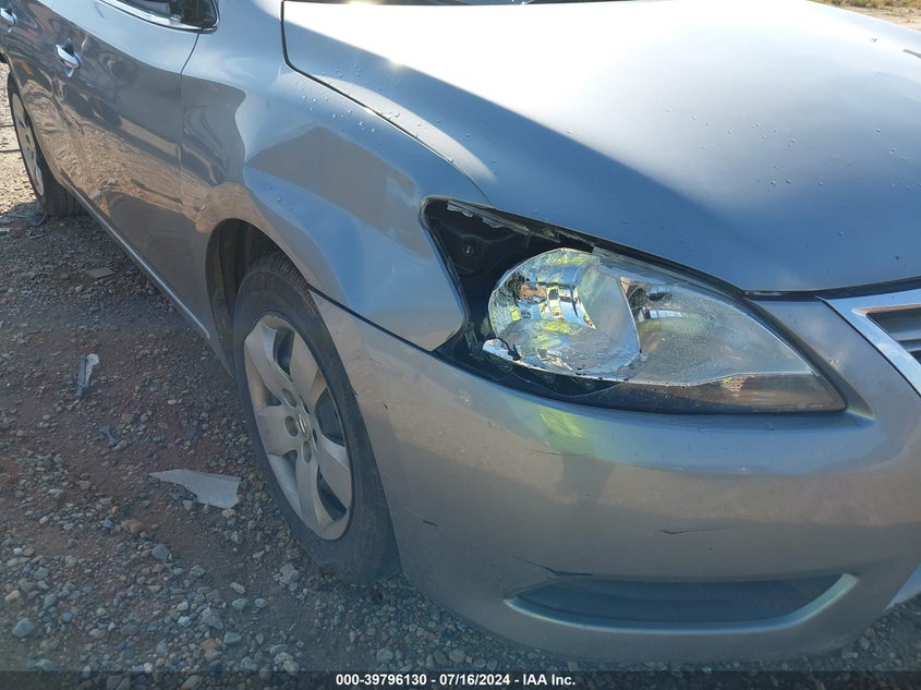 2014 Nissan Sentra S VIN: 3N1AB7AP9EL684305 Lot: 39796130