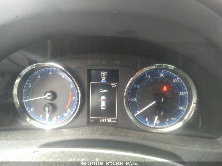 VIN 2T1BURHE5KC178464 2019 TOYOTA COROLLA SE
