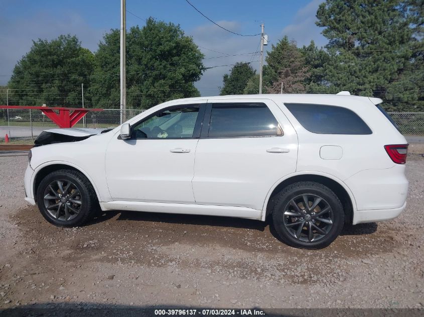 2017 Dodge Durango Gt VIN: 1C4RDJDG3HC611160 Lot: 39796137