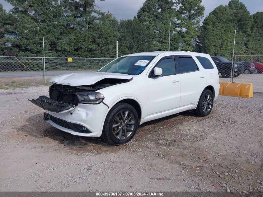 2017 Dodge Durango Gt VIN: 1C4RDJDG3HC611160 Lot: 39796137