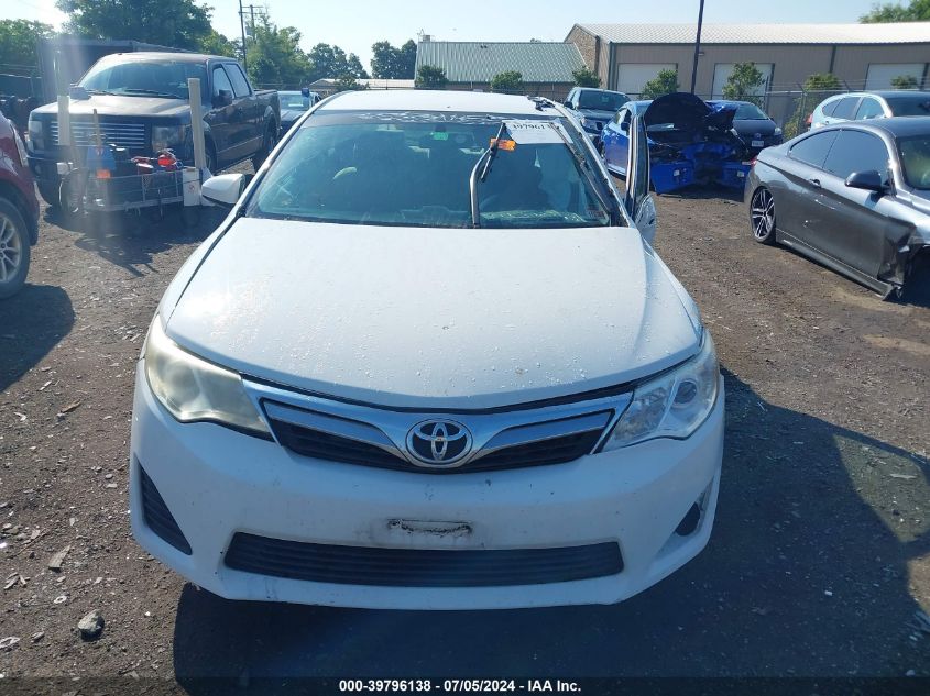 2012 Toyota Camry Le VIN: 4T4BF1FK1CR254224 Lot: 39796138