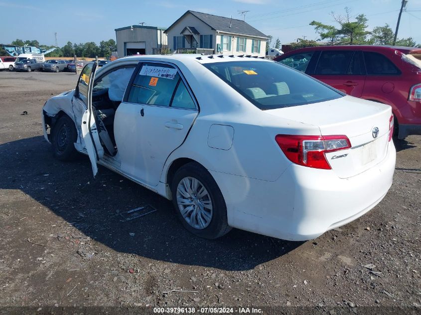 2012 Toyota Camry Le VIN: 4T4BF1FK1CR254224 Lot: 39796138