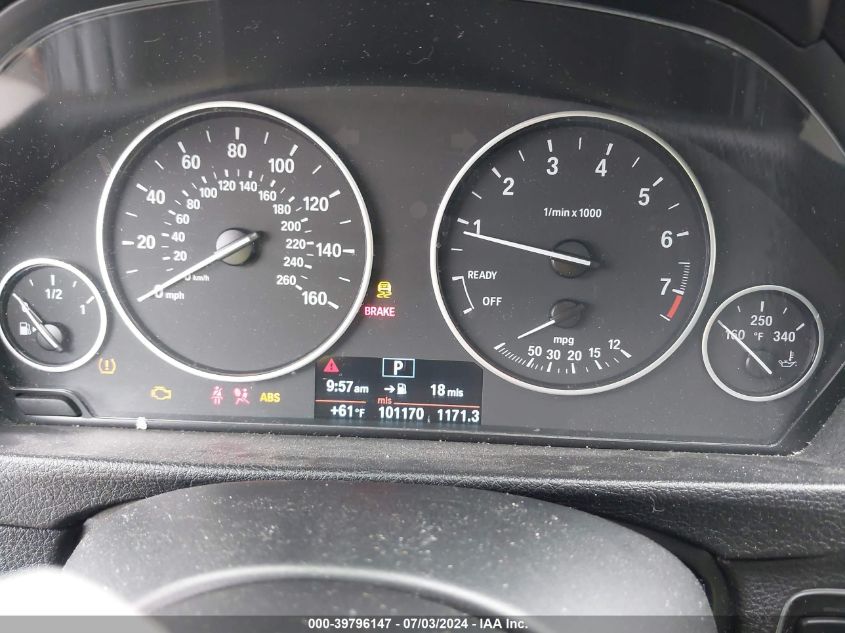 2013 BMW 320I VIN: WBA3B1C51DK129540 Lot: 39796147